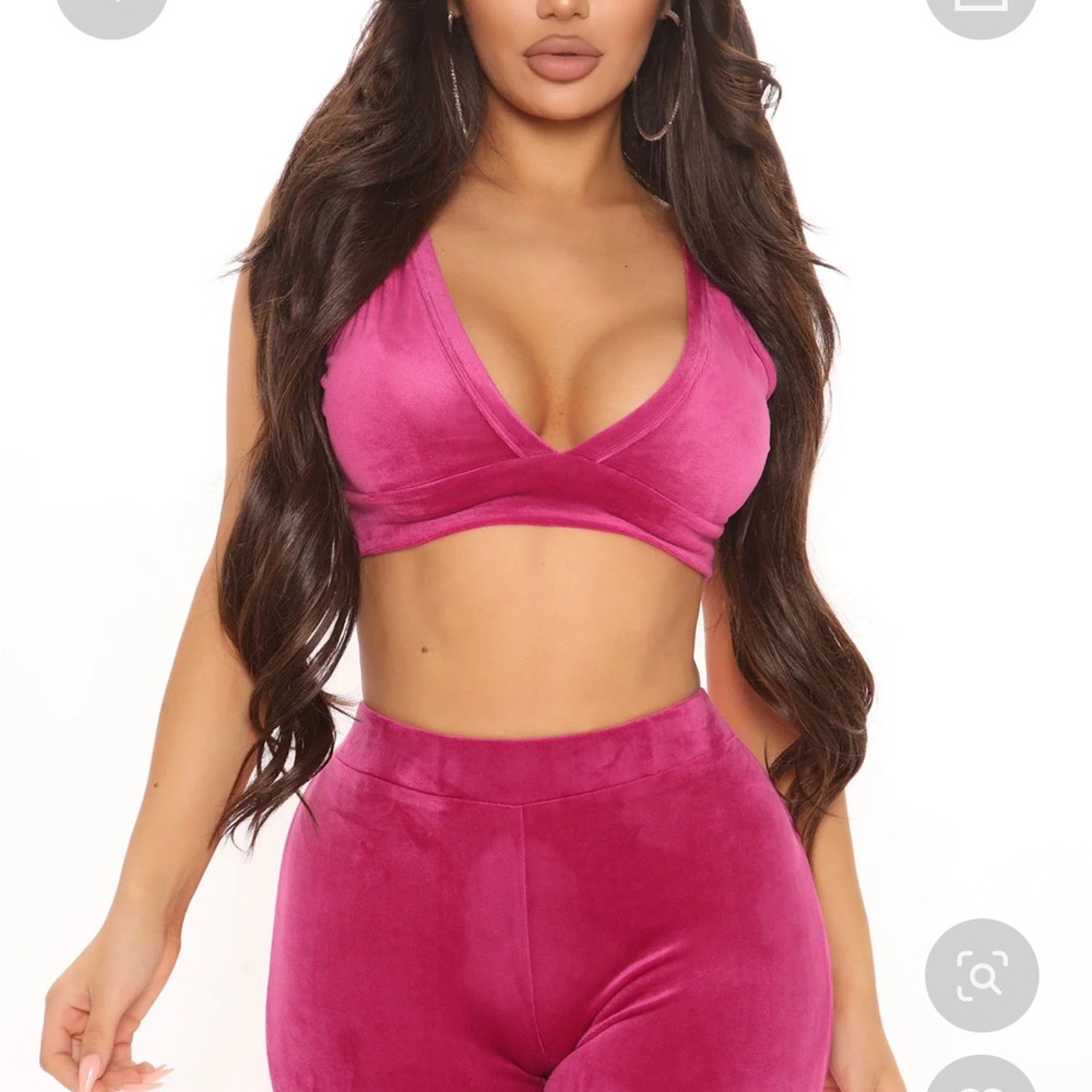Magenta two piece set
